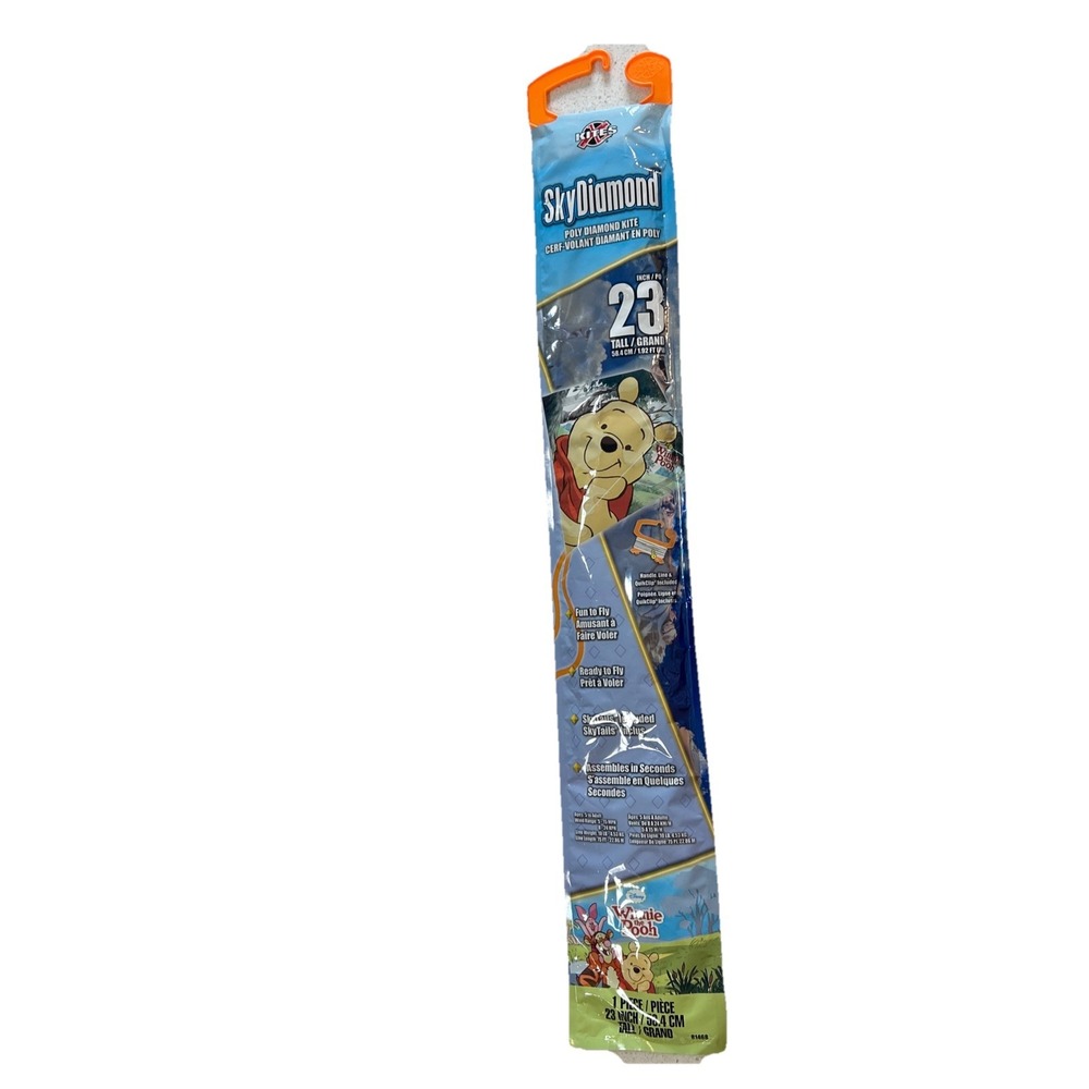 Sky Diamond Winnie The Pooh 23"‎ Poly Diamond Kite New In Pkg